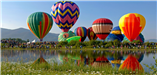 hot air balloons launching