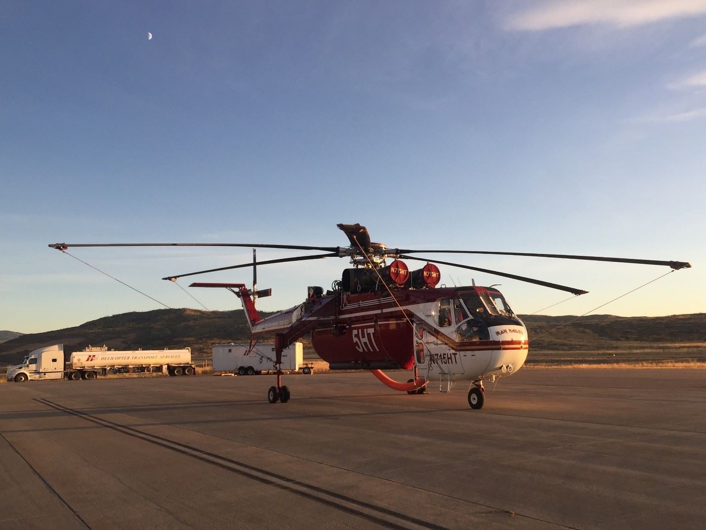 Sky Crane Helicopter