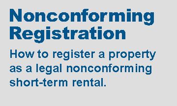 STR Button: Nonconforming registration