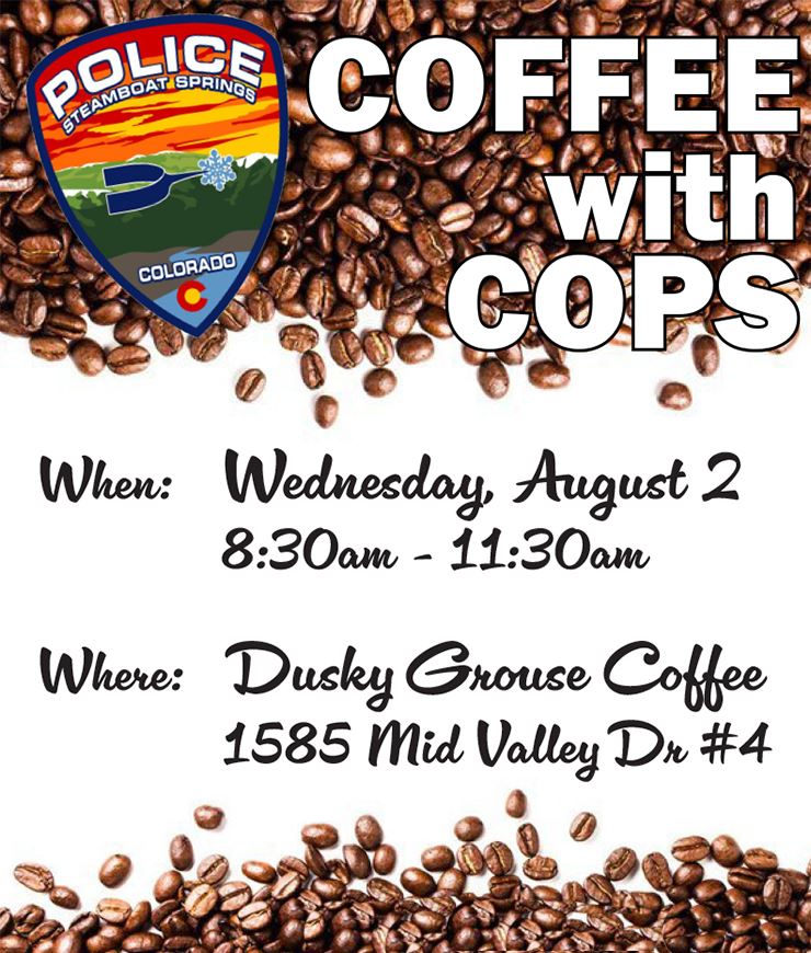 Coffee with Cops Dusky Grouse NewsFlash