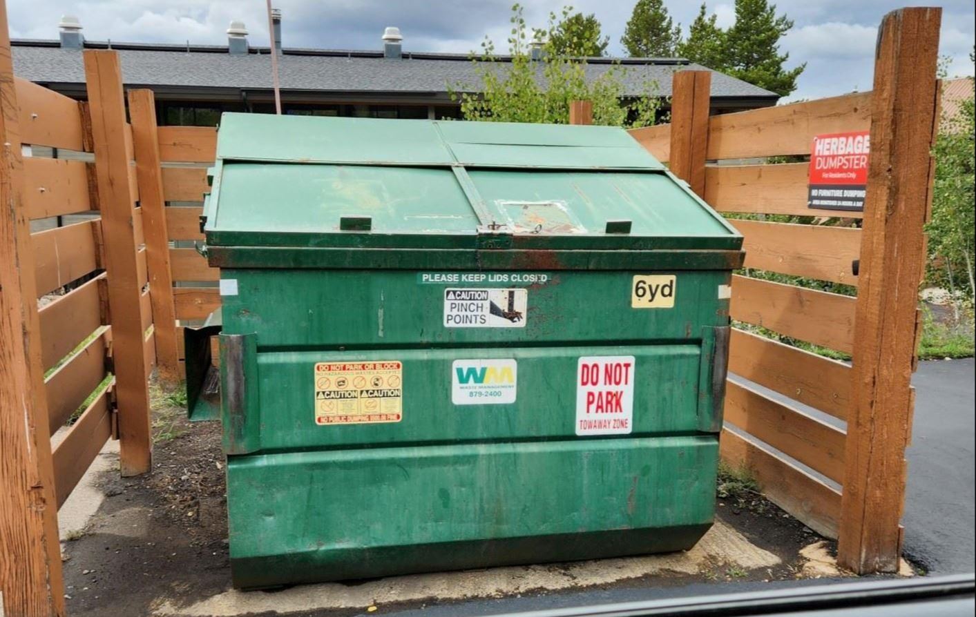 Photo of dumpster