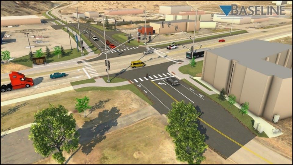 Downhill-US40 Intersection